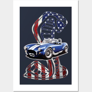 Shelby 427 Cobra Collectors Car Posters and Art